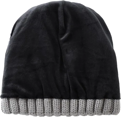 Vista 3 de Home Prefer Gorro de invierno para hombre, gorro de punto para mujer, con forro