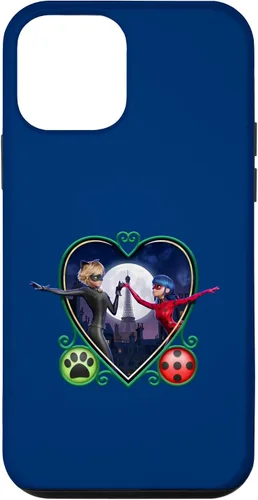 Vista 16 de Miraculous Ladybug and Cat Noir The Movie Heart - Carcasa para iPhone 17
