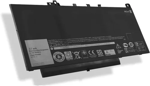 Vista 2 de Hubei PDNM2 0PDNM2 579TY 0579TY F1KTM 0F1KTM V6VMN 0V6VMN J60J5 Batería de repuesto para portátil Dell Latitude 12 E7270 P26S001 E7470 P61G001