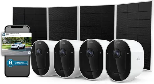 Vista 9 de Cámara de seguridad Arlo Pro 2K HDR (6ª generación, lanzamiento 2025) 2 cámaras + 2 paneles solares + 6 meses de plan Secure Plus - Cámara