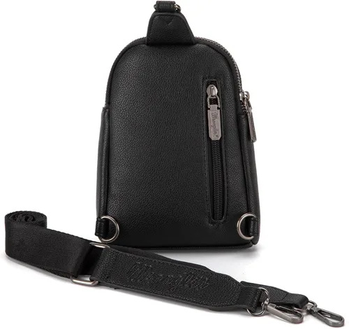 Vista 6 de Wrangler Crossbody Sling Bag for Women with Strap