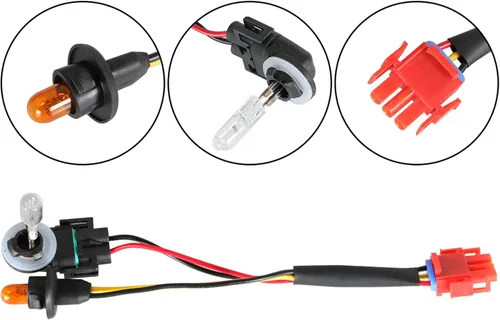 Vista 3 de waltyotur Faros delanteros para carrito de golf 101988001 101988002 Reemplazo para Club Car DS Gas Electric Model Golf Carts 1993 en adelante