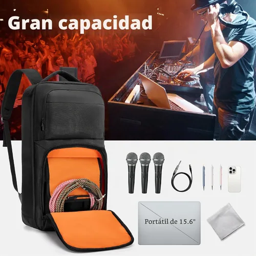 Vista 7 de Rexmica - Mochila para controlador de DJ para mezclador DDJ-400/SB2/SB3/REV1/FLX4