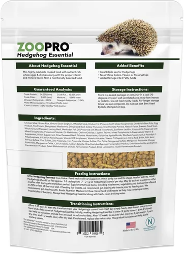 Vista 4 de Hedgehog Essential - Croquetas de pollo con gusanos de harina (1.75 libras)