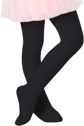 Vista 15 de Century Star Mallas de ballet para niñas pequeñas con pies opacos 00 1 paquete blanco