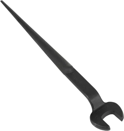 Vista 12 de Klein Tools 3224 - Llave de construcción con apertura nominal de 1-1/2 pulgadas, perno de 1 pulgada para tuerca regular de EE. UU