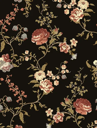 Vista 14 de Safiyya Papel Tapiz Despegar y Pegar Floral Vintage Papel de Contacto 17.3" x 78.7" Papel de Pared Amigable para Inquilinos Autoadhesivo Removible