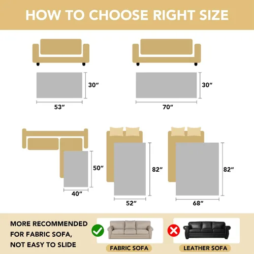 Vista 3 de H.VERSAILTEX Funda Antideslizante para Sofá de Mascotas Protector de Cama de Perro de Chenilla Funda de Sofá Gruesa y Suave Apta para Mascotas
