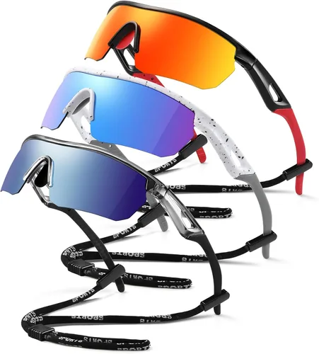 Vista 26 de Kids Sunglasses Youth Baseball Sunglasses for Boys Girls 3-12 Polarized Softball Sports Goggles UV Protection