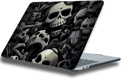 Vista 21 de Funda compatible con MacBook Air de 15 pulgadas M5 M4 M3 M2 2023 Negro (Black Lace)