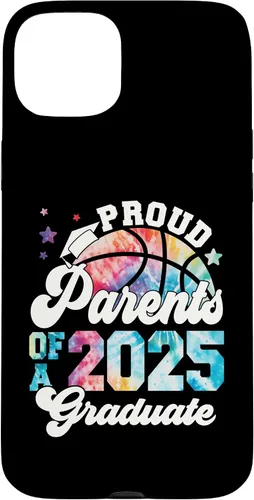 Vista 9 de iPhone 16 Parents of a 2025 Graduate Senior Graduation Basketball Case