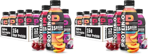 Vista 15 de Protein2o - Bebida a base de agua con infusión de 15 gramos de proteína de suero, sabor cereza, botella de 16.9 oz (paquete de 12)