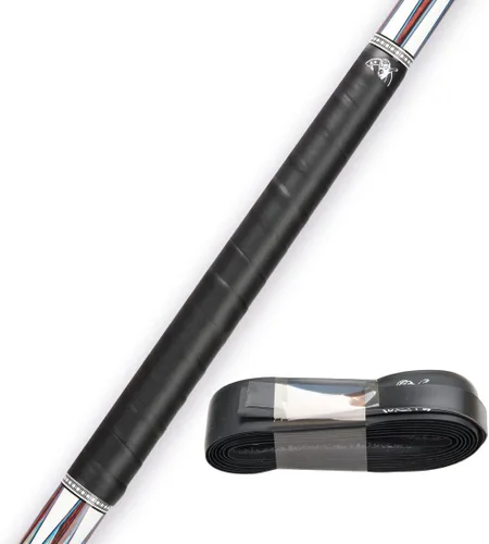 Vista 9 de KONLLEN Taco de billar PU Grip Protector Butt Sleeve Pool Cue Carom Snooker Cue 59.1 in Billar Accesorios