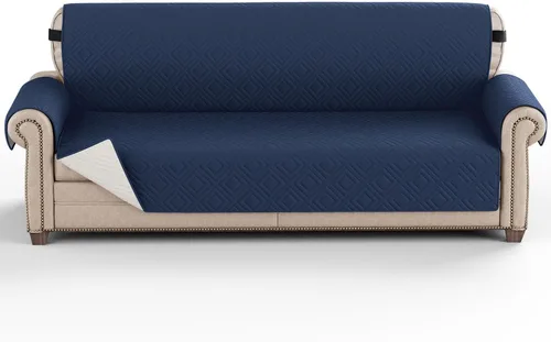 Vista 16 de XMAYODS Fundas antideslizantes para sofá con cojines de 1/2/3/4, impermeable, acolchada, protectores de muebles para perros, mascotas y niños