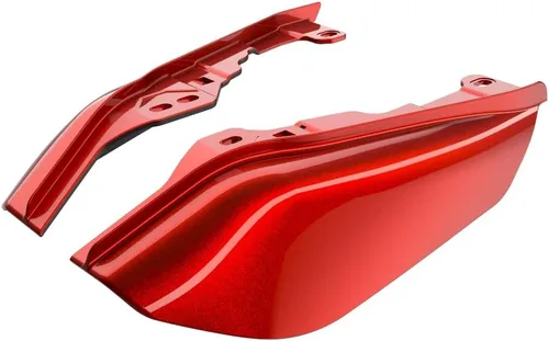 Vista 36 de Advanblack Deflectores de aire Road Glide de marco medio 2024 compatibles con Harley Touring Street Glide, Road King, Electra Glide, 2009-2025