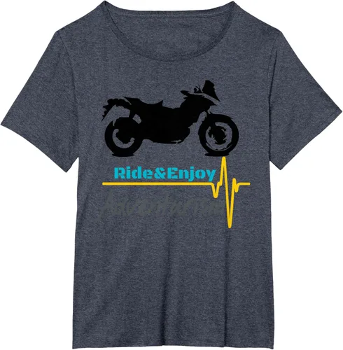 Vista 79 de Camiseta Moto Shirt V-Strom, gris, S Gris Oscuro