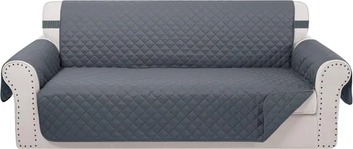 Vista 17 de Fundas para Silla Reclinable Reversibles Funda de Sofá para Mascotas Protector de Muebles Lazy Boy (Silla 23'', Beige/Beige)