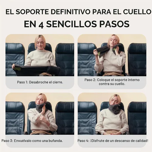 Vista 2 de Almohada Trtl probado científicamente super suave cuello apoyo almohada de viaje se puede lavar a máquina
