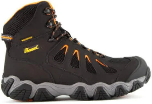 Vista 2 de Thorogood Crosstrex - Botas de senderismo impermeables de 6 pulgadas con punta de seguridad para hombre, cuero transpirable de primera calidad