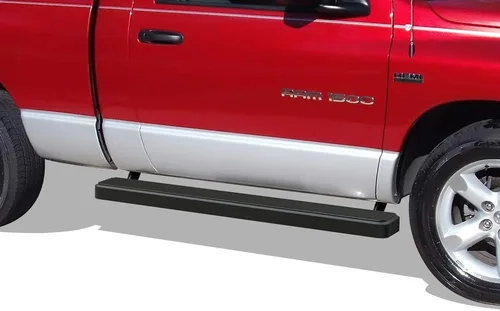 Vista 7 de APS Estribos de 5 pulgadas, color negro, compatibles con Dodge Ram 1500 2002-2008 Regular Cab & Ram 2500 3500 2003-2009
