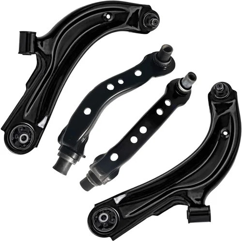 Vista 56 de Detroit Axle - 4 piezas de brazos de control traseros para Ford C-Max, Focus, Mazda 3 5, Volvo C30, C70, S40, V50, 4 brazos de control superiores e