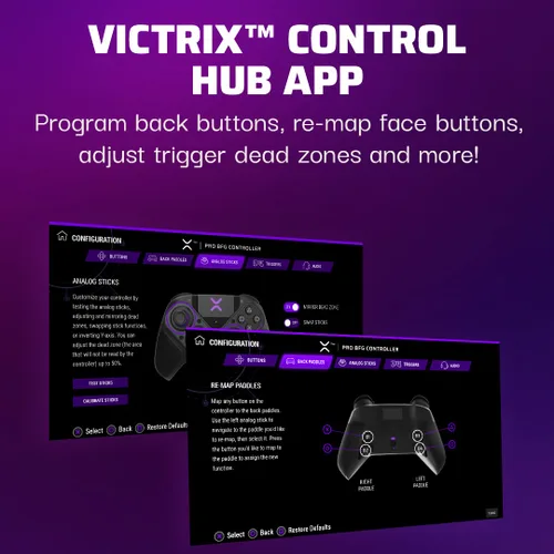 Vista 5 de PDP Victrix Pro BFG Wireless Controller for PS5