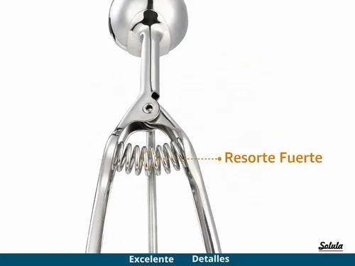 Vista 5 de Cuchara Grande de Acero Inoxidable para Muffins, Dispensador de Masa para Cupcakes, Cuchara Grande para Masa de Helado, Cupcakes y Muffins, Acero