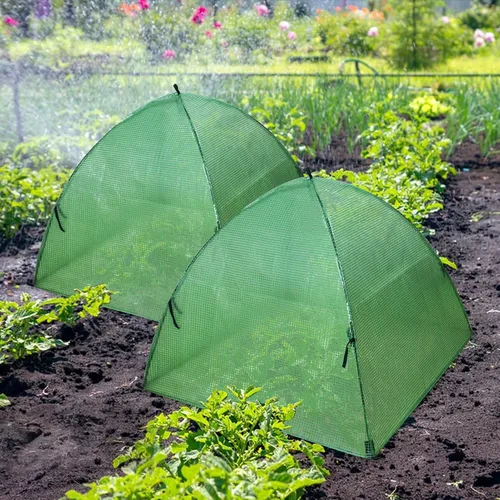 Vista 7 de Carpa para plantas al aire libre, cubierta de arbustos de invierno, carpas verdes contra heladas, cubiertas para plantas, carpa de protección contra