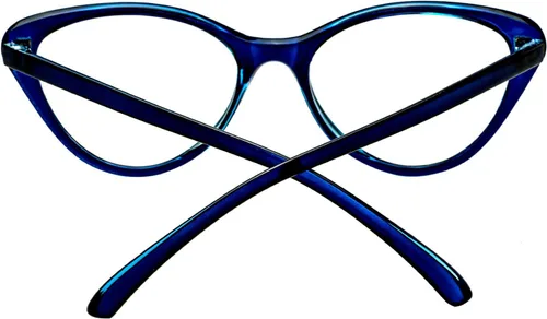 Vista 3 de oriopxic Lentes de distancia de ojo de gato para mujer, -2.00, lentes retro de miopía miopía