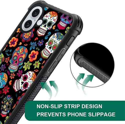 Vista 400 de Funda compatible con iPhone 8, a prueba de golpes, antiarañazos, bandera de ciervos de cola blanca de grano de madera estadounidense