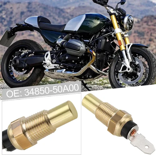 Vista 2 de Sensor de temperatura del agua de la motocicleta OE: 34850-50A00 Sensor de temperatura del refrigerante Sensor de temperatura del ventilador