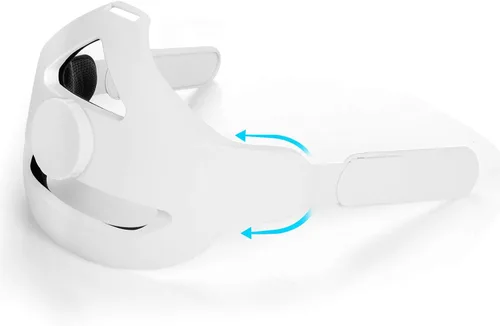 Vista 2 de MASiKEN K6 Adjustable Replace Elite Head Strap for Oculus Quest 2 Enhanced Support and Comfort Head Pad CushionReduce Head PressureOptimize