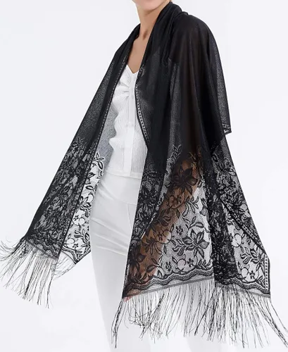 Vista 7 de RIIQIICHY Shawls and Wraps for Evening Dresses Scarfs for Women Pashmina Wedding Formal Shawl