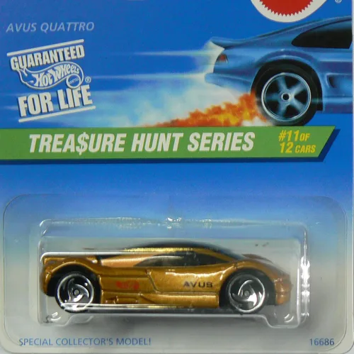 Vista 2 de Hot Wheels 1997 Treasure Hunt Series 11/12 Avus Quattro