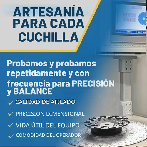 Vista 6 de 4,5" muela abrasiva triturada PCD del microprocesador para el retiro