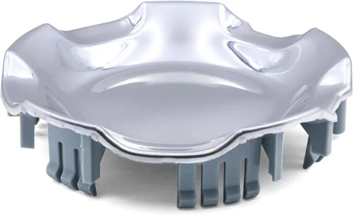 Vista 6 de 1 tapa central de aluminio pulido de 7 1/8 pulgadas, estilo en blanco, para Chevy Silverado Tahoe Avalanch Suburban 2007-2013, número de pieza