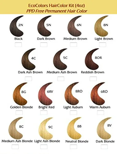 Vista 2 de Haircolor Castaño claro - 8RO (2 oz color 2 oz desarrollador)
