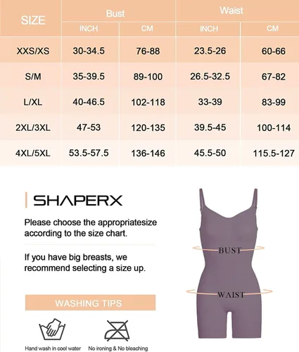Vista 3 de SHAPERX Faja moldeadora para mujer, body con control de abdomen, levantador de glúteos, pantalones cortos moldeadores de cuerpo