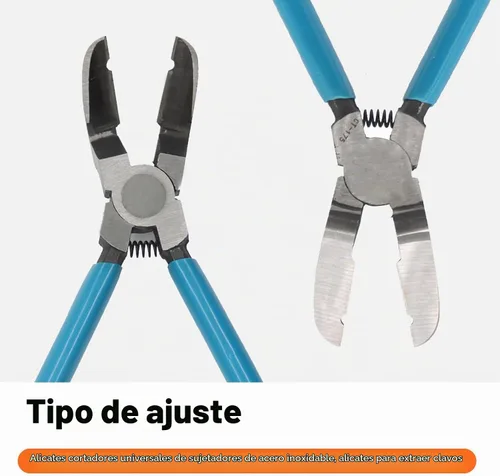Vista 5 de Alicates de corte diagonal multipropósito cortadores de alambre pelador