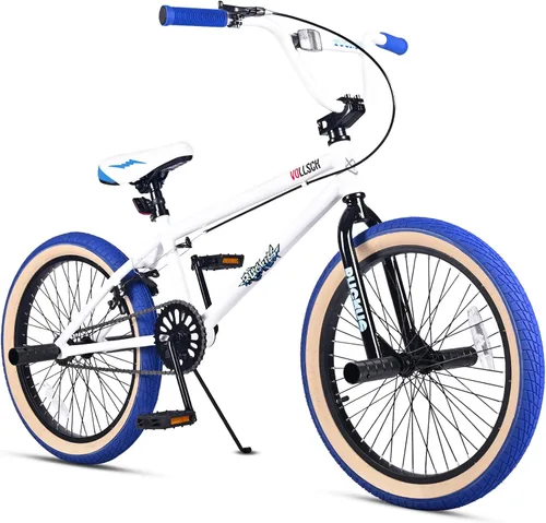 Vista 16 de vollsch Bicicletas BMX Freestyle de 18 y 20 pulgadas para adolescentes de 6 a 15 años de edad, niños, niñas, principiantes con palanca, varios