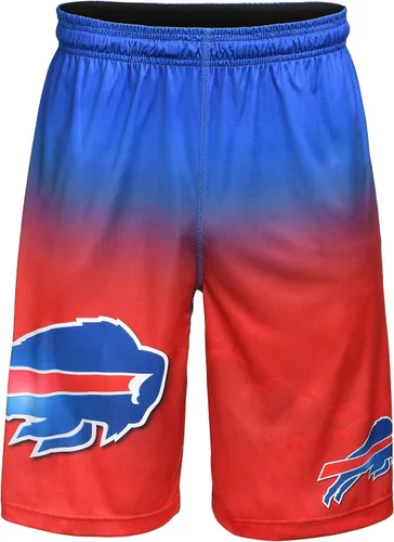 Vista 28 de FOCO Mens NFL Football Team Logo Gradient Big Logo Training Shorts