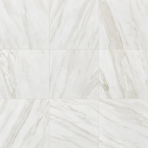 Vista 50 de Daltile Perpetuo - Moldura redondeada de porcelana con aspecto de mármol de porcelana de 3 x 24 pulgadas en gris eterno pulido (se vende por pieza)