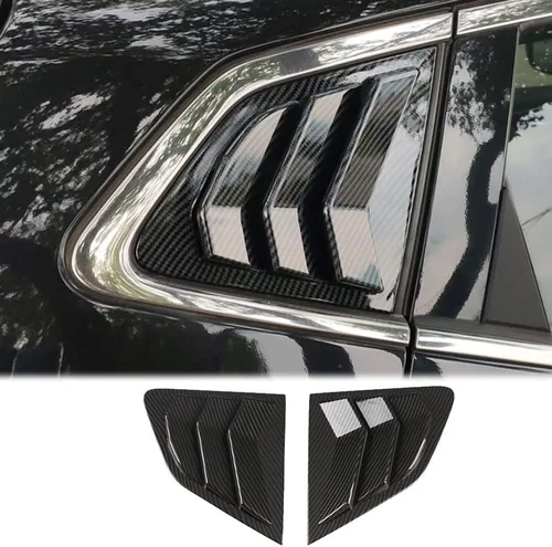 Vista 9 de BOYUER Para Nissan Rogue 2014-2020 Estilo Carreras Laterales Traseras Laterales Rejillas de Estilo Deportivo Cubierta de Rejillas de Cucharada