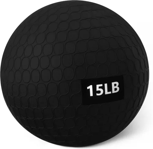 Vista 6 de Amazon Basics Pelotas medicinales Slam para hacer ejercicio