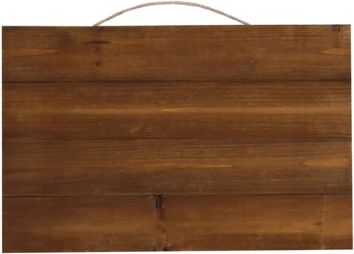 Vista 2 de Make Market Placa de paleta de madera de 11 x 17 pulgadas, letrero decorativo colgante sin terminar para decoración del hogar, artes y manualidades