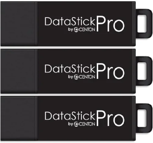 Vista 11 de Centon Electronics DataStick Pro - Unidad flash USB 3.2 Gen1, 128 GB, 5 unidades flash USB, paquete de 5 unidades, color negro