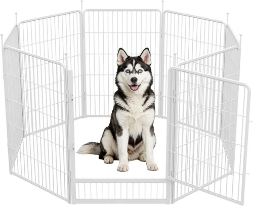 Vista 14 de SunsGrove Corralito para perros de interior, 24 pulgadas, 2 paneles, corralito de juego para cachorros, para interiores, fácil instalación, valla