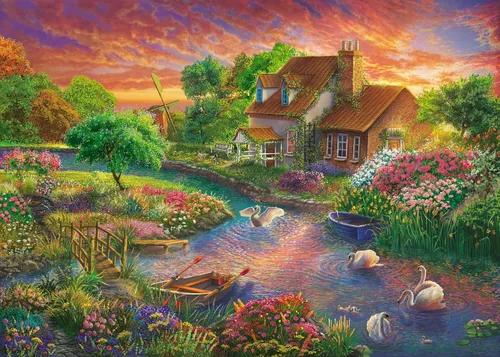 Vista 26 de Ledgebay Pintura por números, para adultos, de principiantes a avanzados, divertidos proyectos de arte y manualidades, Rompecabezas de huerta, 16 x