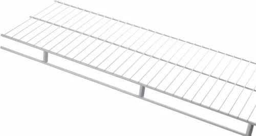 Vista 16 de Rubbermaid: kit de estante de lino para montaje directo, longitud de 3 pies, color blanco