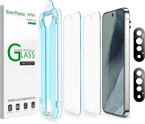 Vista 14 de amFilm OneTouch for Google Pixel 9 Pro/Pixel 9 [6.3''] Screen Protector